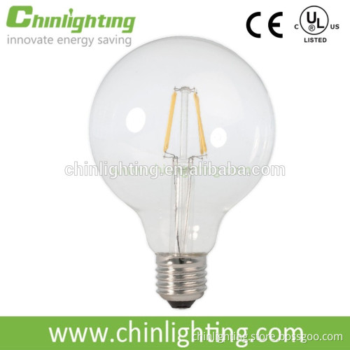 High quality g95 2W 4W 6W 8W 2700K/3000K/6500K vintage filament bulb